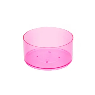 Pojemnik PC Tealight na świece transparentny róż - Rosa