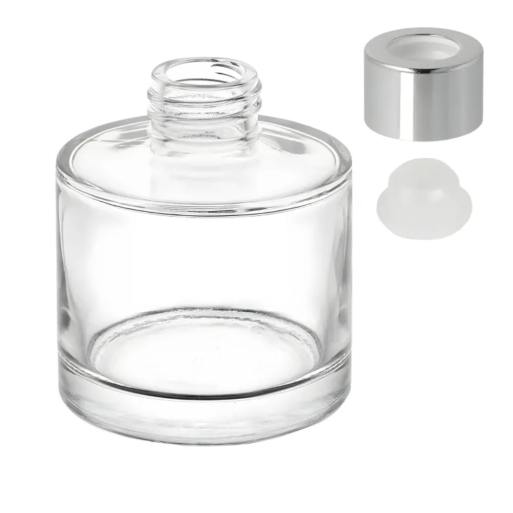 Butelka szklana pojemnik do dyfuzorów 100 ml - Okrągły