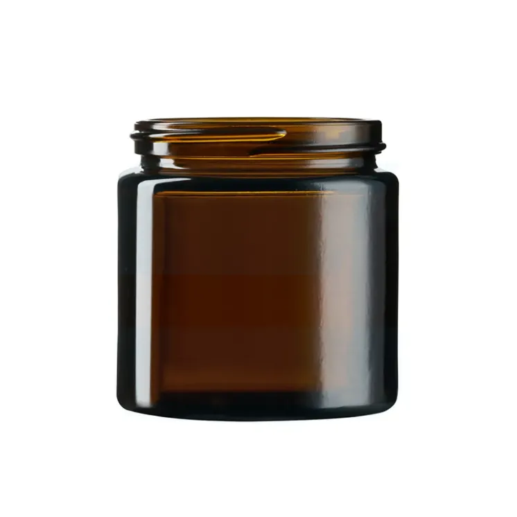 Słoik szklany brązowy 58/R3 - 120 ml