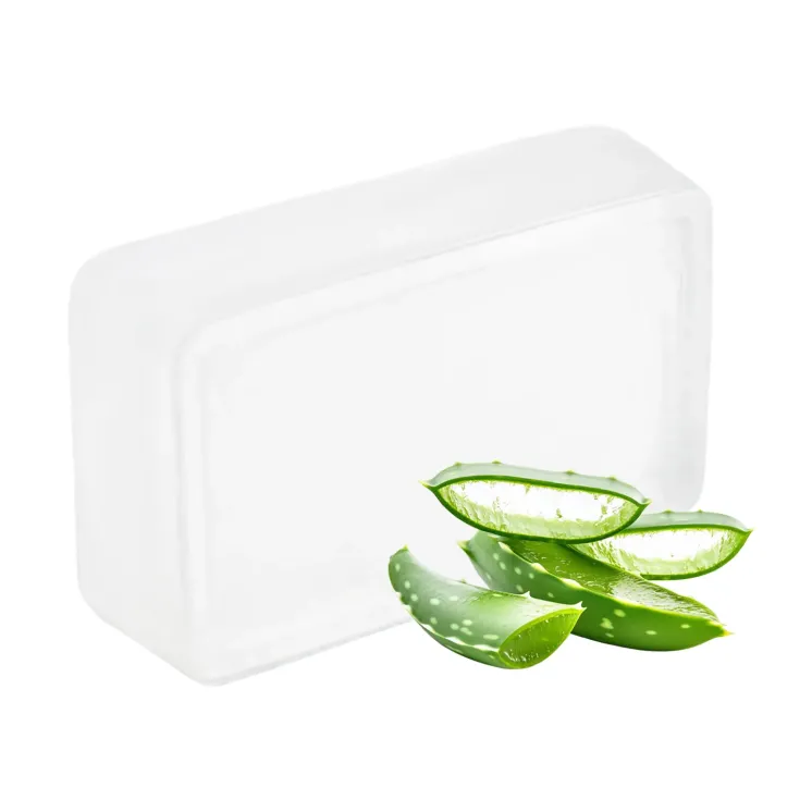 Baza mydlana glicerynowa z aloesem 1 kg - Przezroczysta Aloe Vera