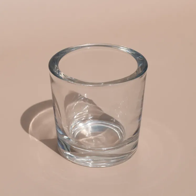 Pojemnik szklany z grubego szkła 160 ml