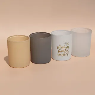 Pojemnik szklany do zalewu świec 280 ml