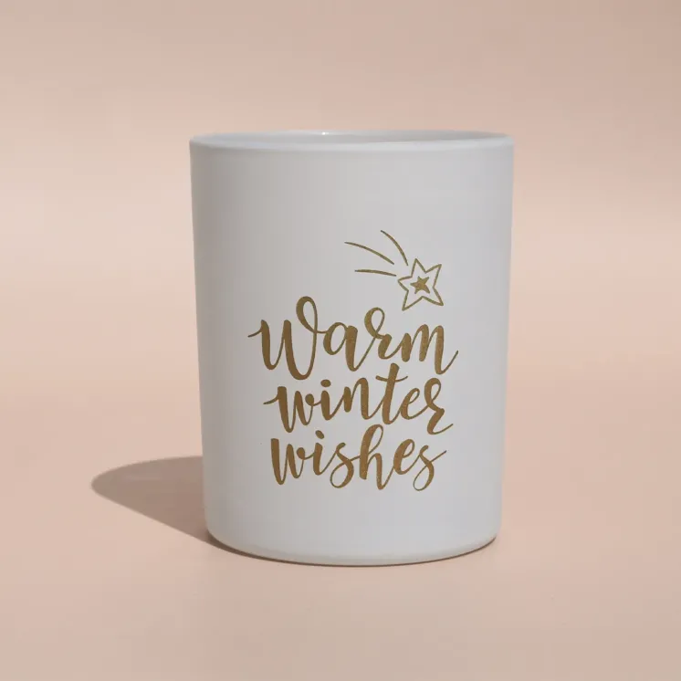 Pojemnik szklany do zalewu świec 280 ml