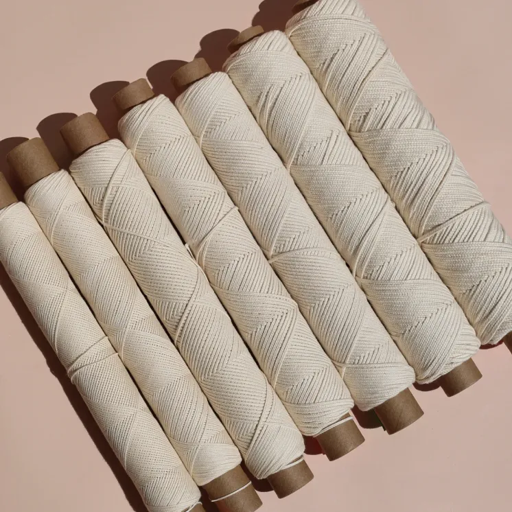Knot bawełniany surowy sznur do świec typu N