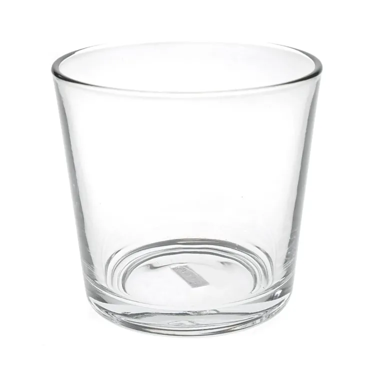 Pojemnik szklany na świece bezbarwny 450 ml