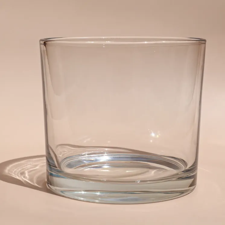Pojemnik szklany cylinder świecznik - 1100 ml