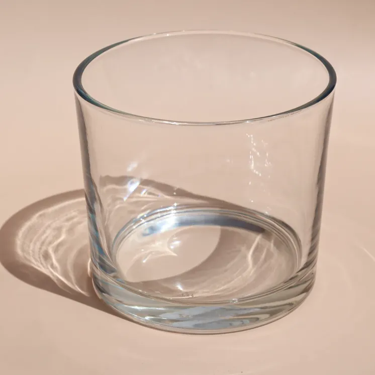 Pojemnik szklany cylinder świecznik - 1100 ml
