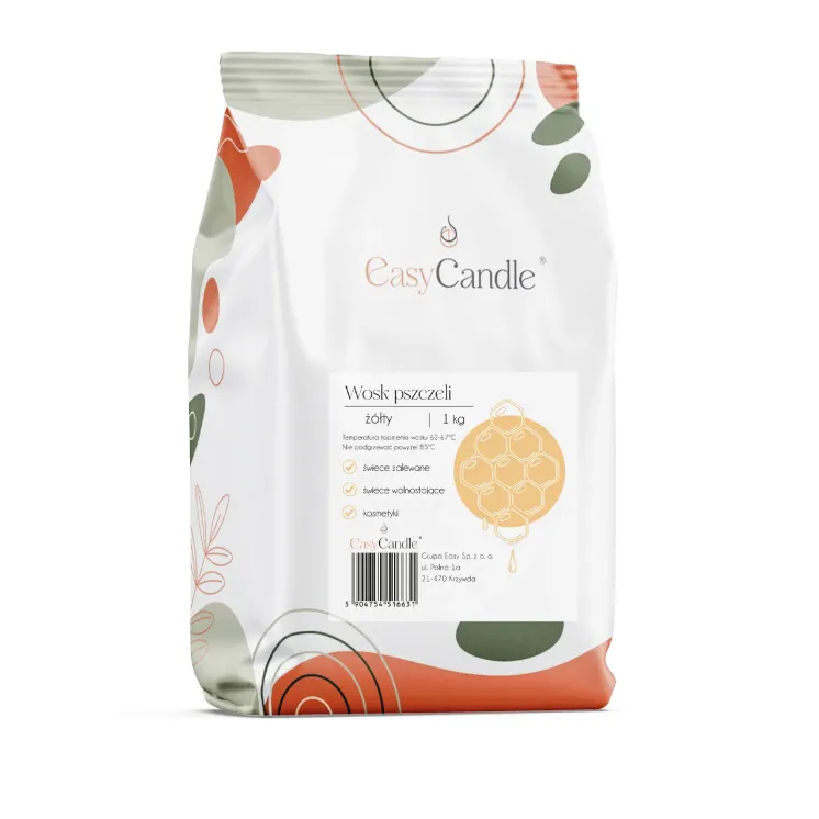 Wosk pszczeli żółty - NATURALNY - EasyCandle