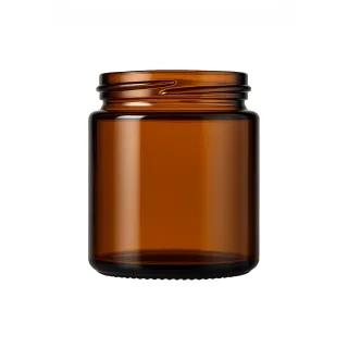 Słoik szklany brązowy 58/R3 - 120 ml