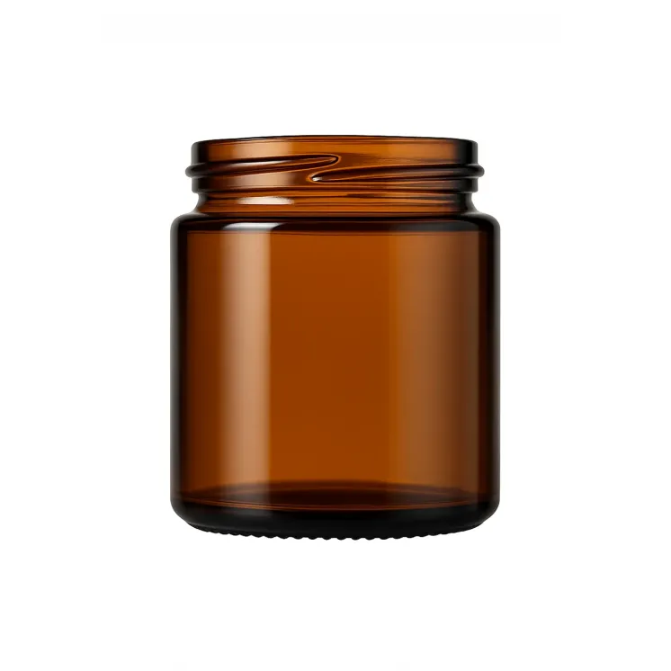 Słoik szklany brązowy 58/R3 - 120 ml