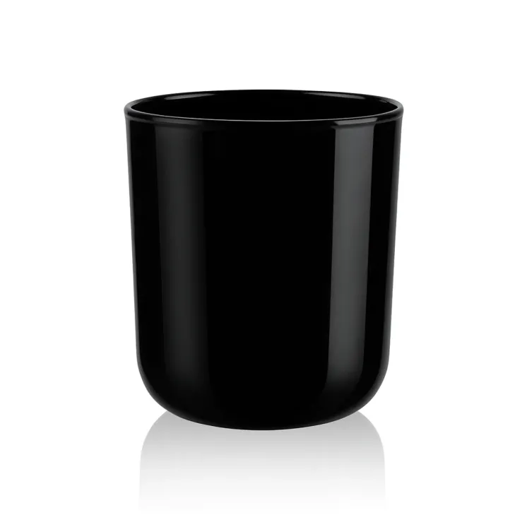 Pojemnik szklany do zalewu świec 270 ml malowane - MILLA