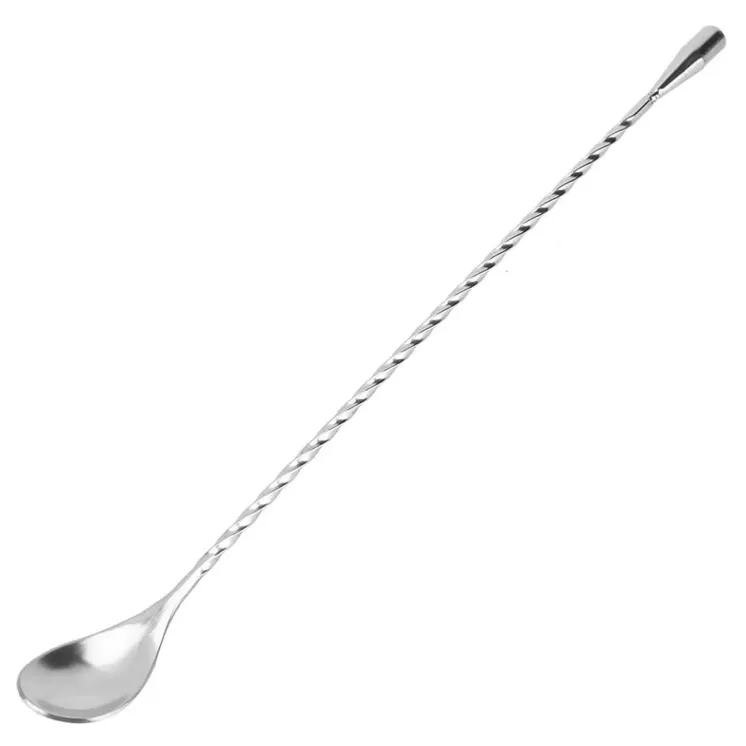 Łyżka zakręcona do mieszania wosku - Metalowa