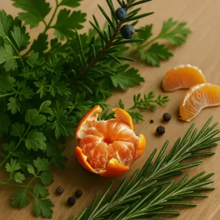 Kompozycja zapachowa EasyFragrances - Garden Herbs & Mandarin
