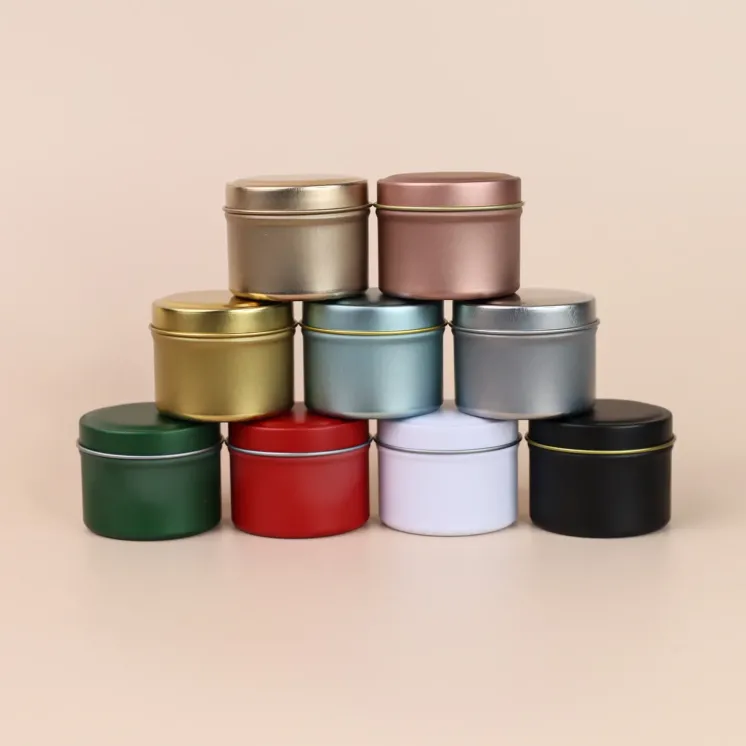 Puszka metalowa do zalewu świec mini - 60 ml