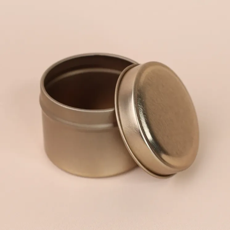 Puszka metalowa do zalewu świec mini - 60 ml