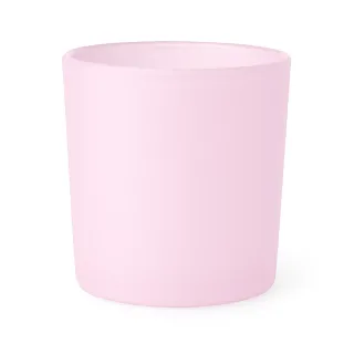 Duży pojemnik szklany do zalewu świec cylinder matowy