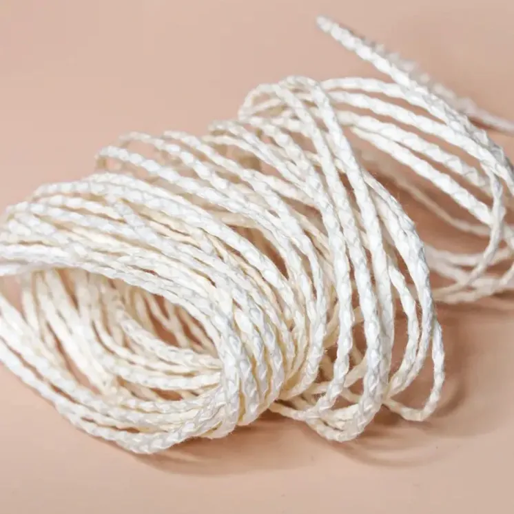 Knot bawełniany surowy do świec typ V  - EasyCandle