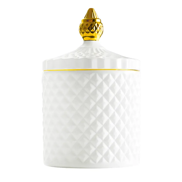 Szklany pojemnik z pokrywką kryształ 300 ml TG016