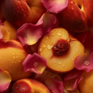 Kompozycja zapachowa EasyFragrances - Rose Petals & Peach - Nowa wersja!