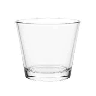 Pojemnik szklany do zalewu świec stożek 250 ml 70078