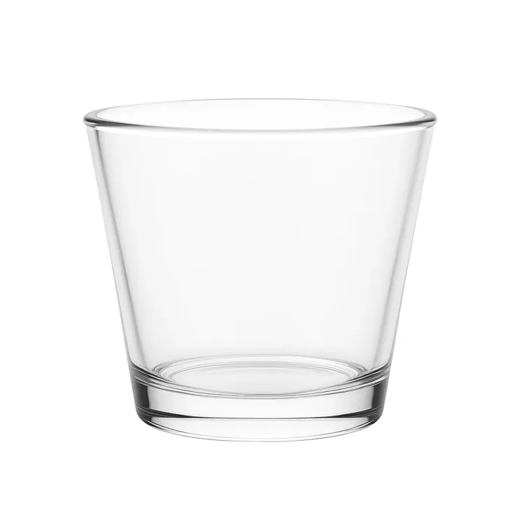 Pojemnik szklany do zalewu świec stożek 250 ml