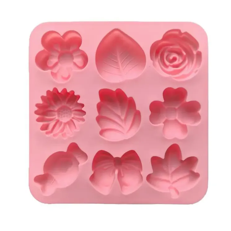 Forma silikonowa do świec i mydełek - Sweet Blossom