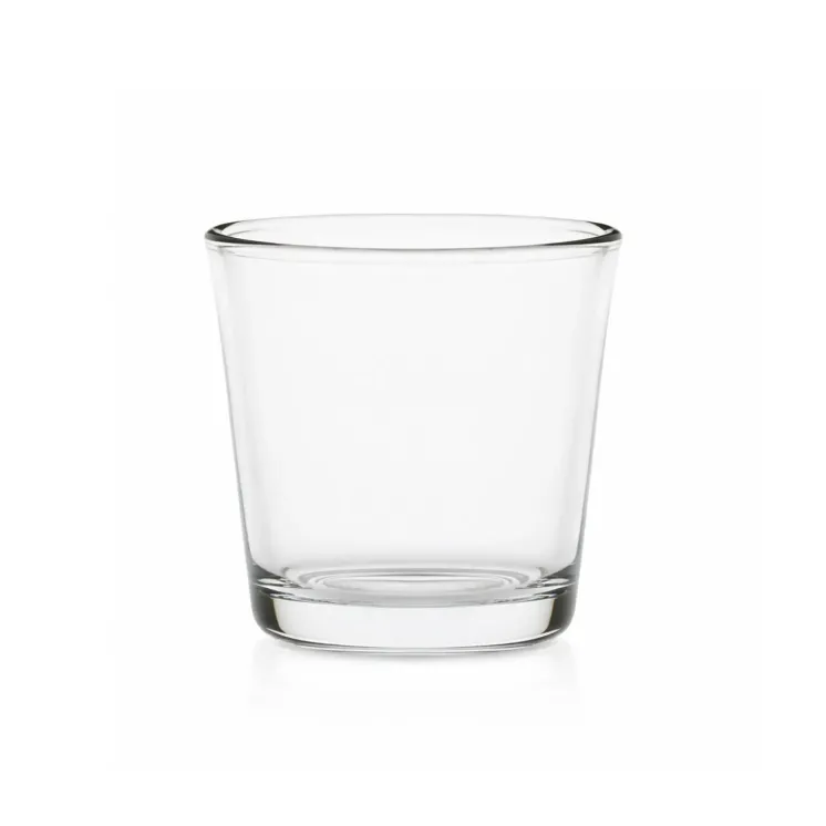 Pojemnik szklany do zalewu świec stożek 130 ml