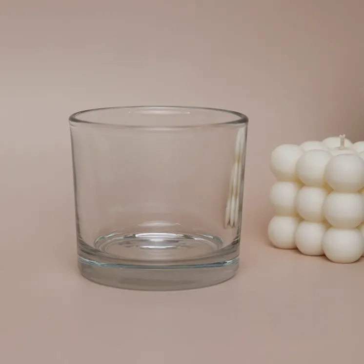 Pojemnik szklany na świece miseczka duża 310 ml