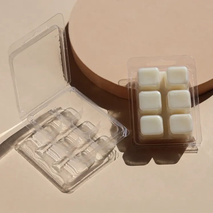 Plastikowe opakowania na woski zapachowe ClamShell