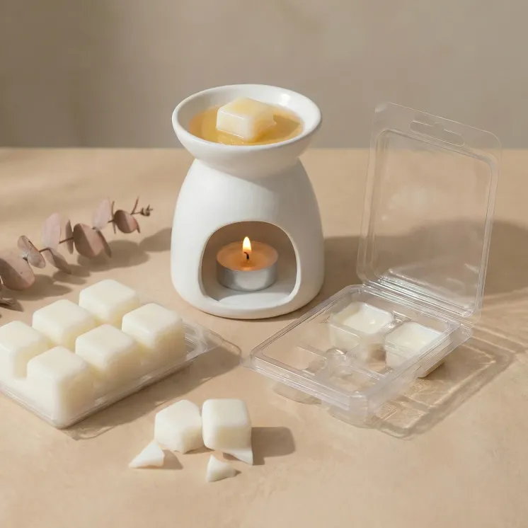 Plastikowe opakowania na woski zapachowe ClamShell