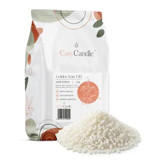 Wosk sojowy naturalny GoldenWax Y50 - do świec zalewanych EasyCandle