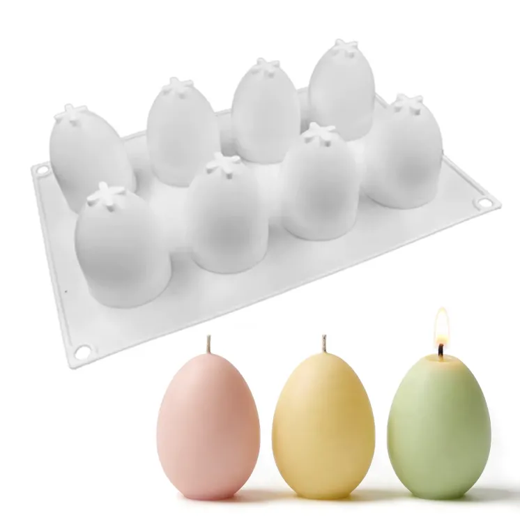 Forma silikonowa - Jajko 5 - 8 szt.