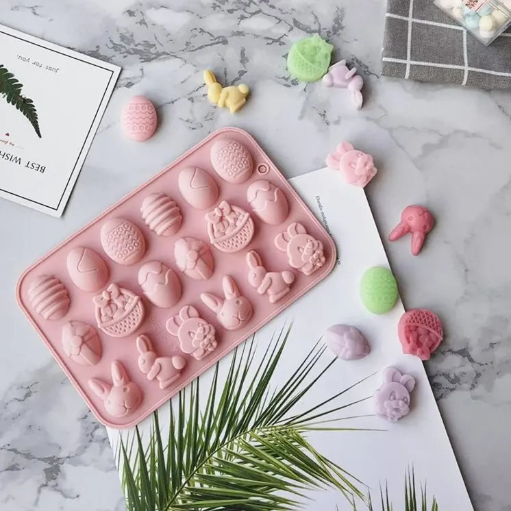 Forma silikonowa do wosków - Wielkanoc