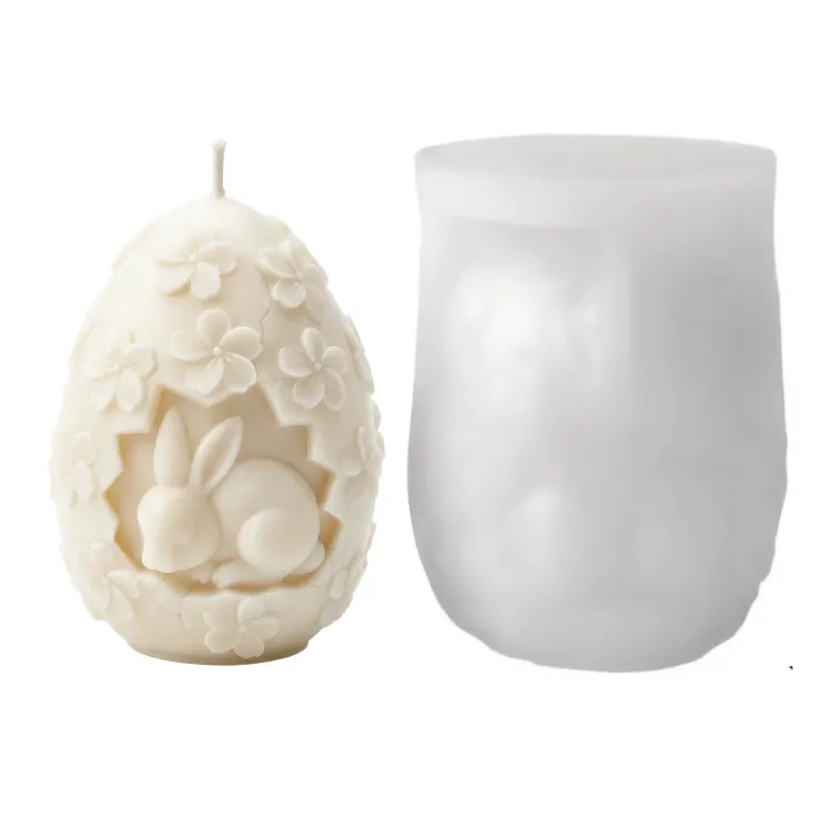 Forma silikonowa Wielkanoc Pisanka - Zając 2