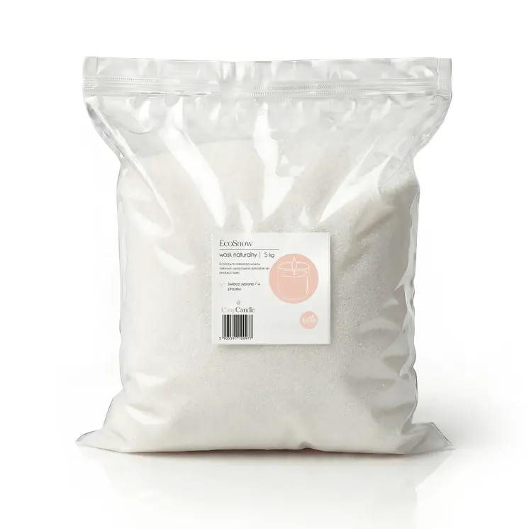 Wosk roślinny do świec sypanych perłowych - EcoSnow