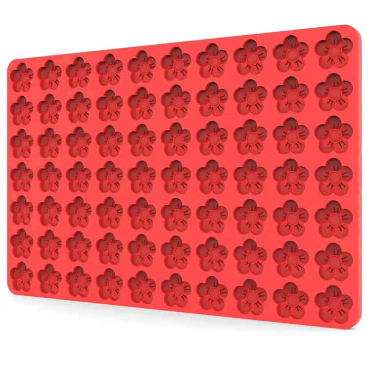 Forma silikonowa mata - Kwiatuszki