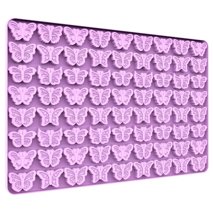 Forma silikonowa mata do wosków zapachowych - Motylki