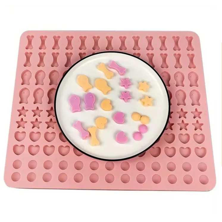 Forma silikonowa do wosków - Mata Mix wzorów