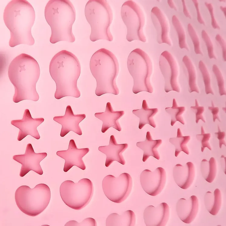 Forma silikonowa do wosków - Mata Mix wzorów