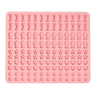 Forma silikonowa do wosków - Mata Mix wzorów