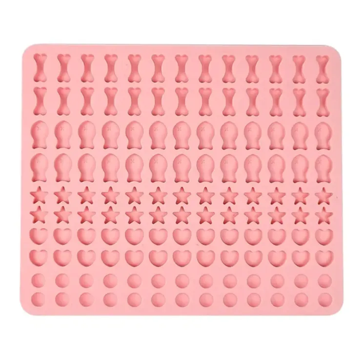 Forma silikonowa do wosków - Mata Mix wzorów