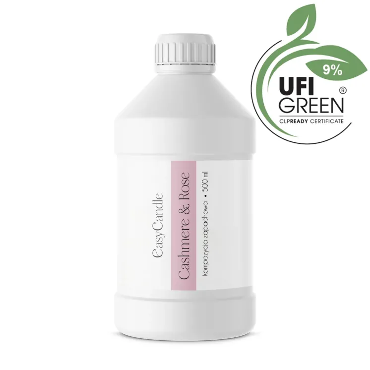 Olejek zapachowy do świec UFIGREEN - Cashmere & Rose | SDS FREE