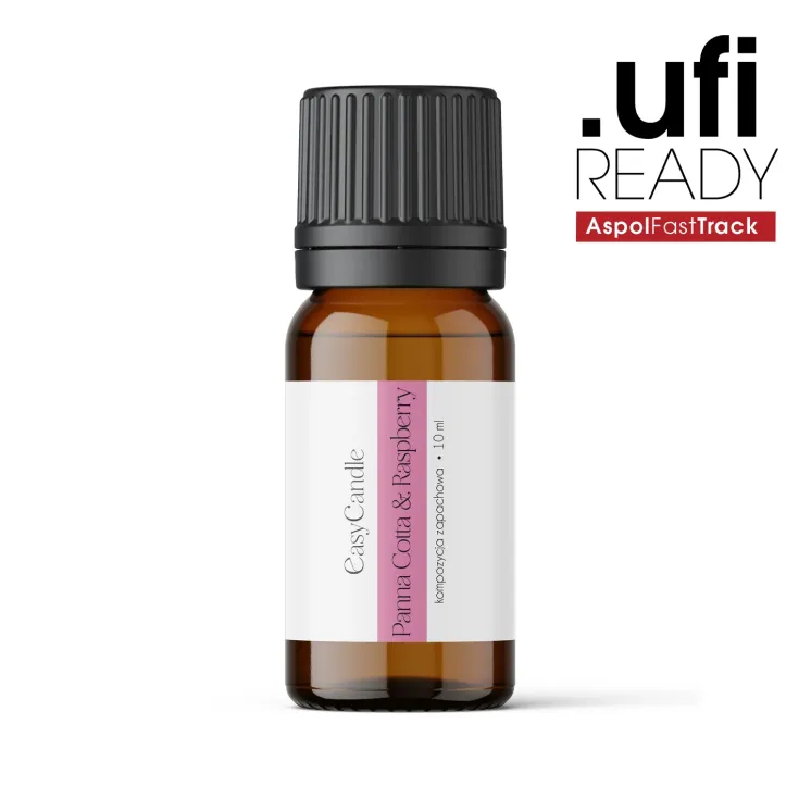 Olejek zapachowy do świec UFIREADY - Panna Cotta & Raspberry