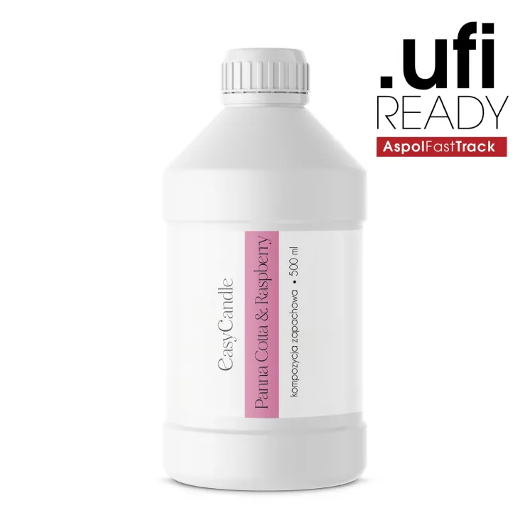 Olejek zapachowy do świec UFIREADY - Panna Cotta & Raspberry