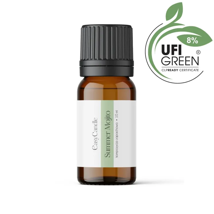 Olejek zapachowy do świec UFIGREEN - Summer Mojito | CLP FREE