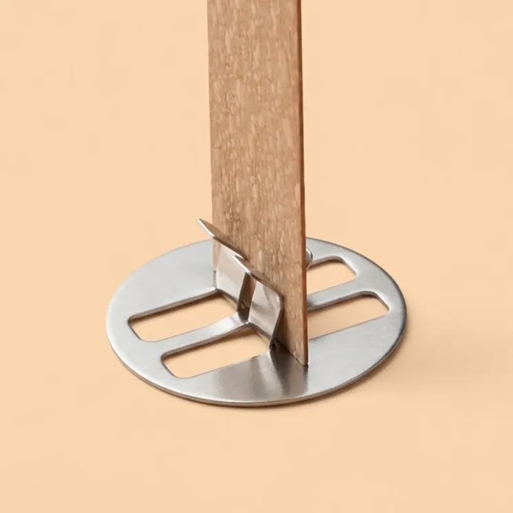 Blaszki okrągłe do knotów drewnianych krzyżykowych uchwyty EasyCandle