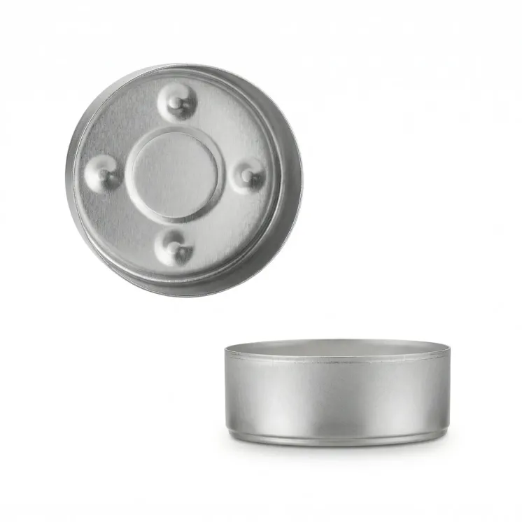 Pojemnik aluminiowy Tealight do świec podgrzewaczy | Blaszki tealight