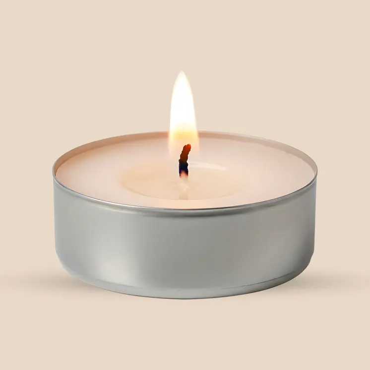 Pojemnik aluminiowy Tealight do świec podgrzewaczy | Blaszki tealight