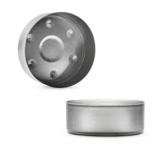 Pojemnik aluminiowy Tealight do świec podgrzewaczy | Duży XXL