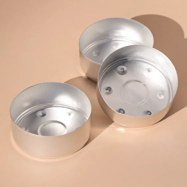 Pojemnik aluminiowy Tealight do świec podgrzewaczy | Duży XXL